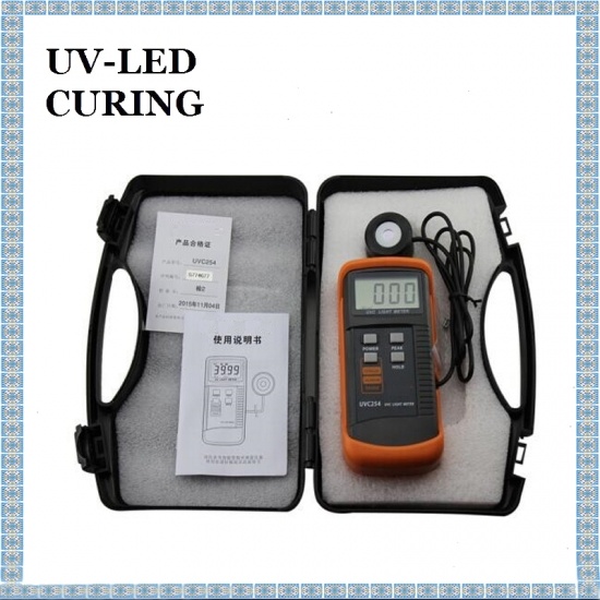 Radiomètre UV profond de mesure d'onde courte pour le tube de lampe de mercure