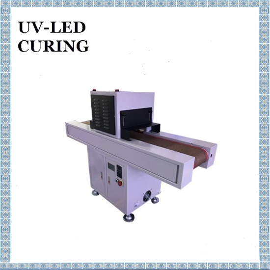 Convoyeur de durcissement UV LED de bureau 200X50mm pour la sérigraphie
