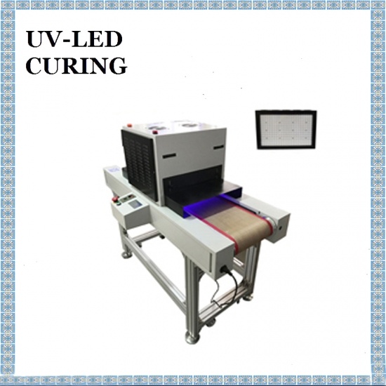 Traitement UV UV vertical de la colle de la machine LED de traitement