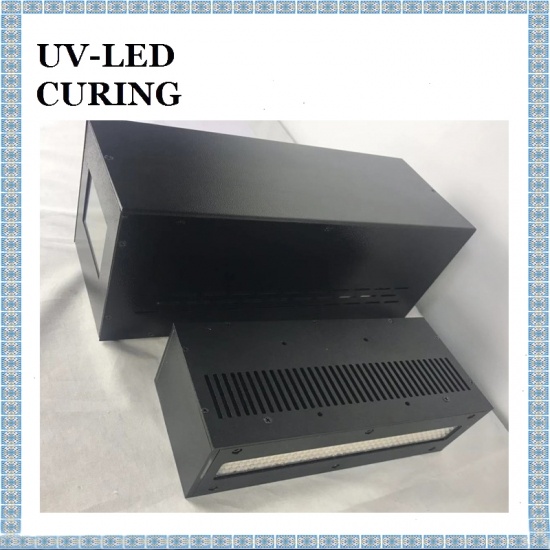 Machine de traitement UV de grande surface de 200 * 20mm LED pour le traitement de revêtement durcissant UV de colle UV d'encre de LED