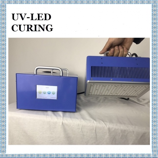 Source de lumière à durcissement UV standard à DEL 100 * 200mm à durcissement rapide