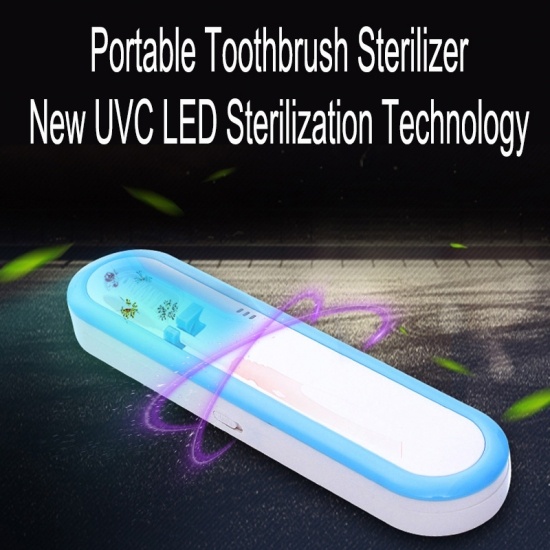 Portable Ultraviolet Brosse à dents Stérilisateur UV de Désinfection Cas de l'Enfant à la Maison d'Affaires Hotel Travel Pack Unique