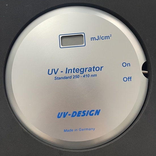  UV-DESIGN Intégrateur UV 140 Instrument de mesure d'énergie ultraviolet de résistance à haute température