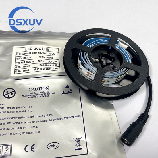 Flexible 270nm UVC Lampe de stérilisation à LED pour la désinfection