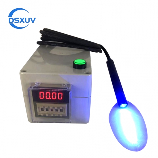 Type de tache LED intensité de traitement UV de taille de source lumineuse avec la lampe sèche ultraviolette de minuterie