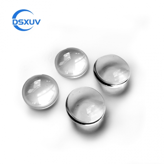 
     Lentille en verre de quartz de 1,5 degrés pour machine parallèle d'exposition à la lumière LED UV
    