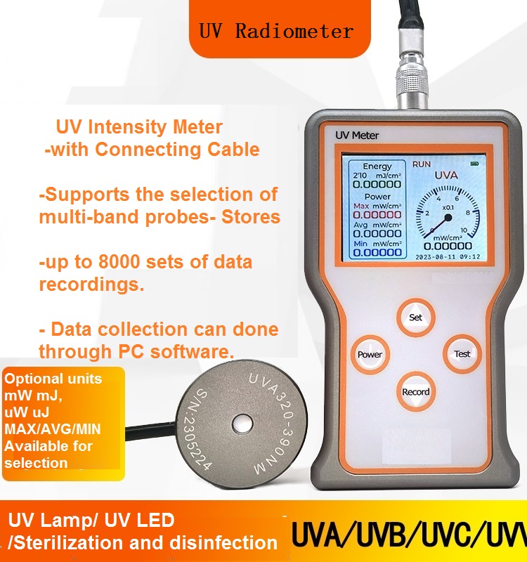 Irradiancemètre ultraviolet multibande