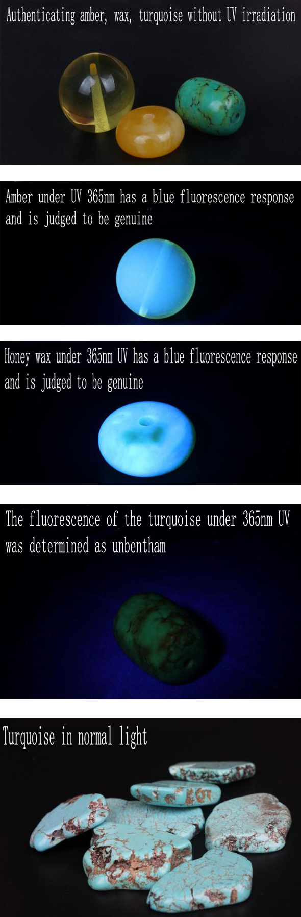 3W Fluorescence Inspection UV Flashlight