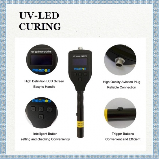 Portable de Durcissement UV Système de Séchage UV Stylet Point de Contact de l'Interrupteur Connecteur USB 365nm 395nm