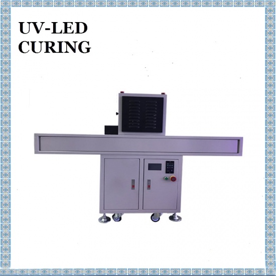 Convoyeur de durcissement UV LED de bureau 200X50mm pour la sérigraphie