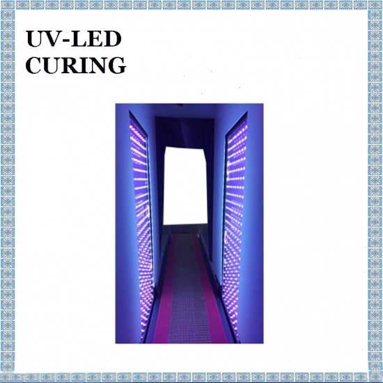 Machine de durcissement UV LED pour le durcissement adhésif UV sur une pile au lithium