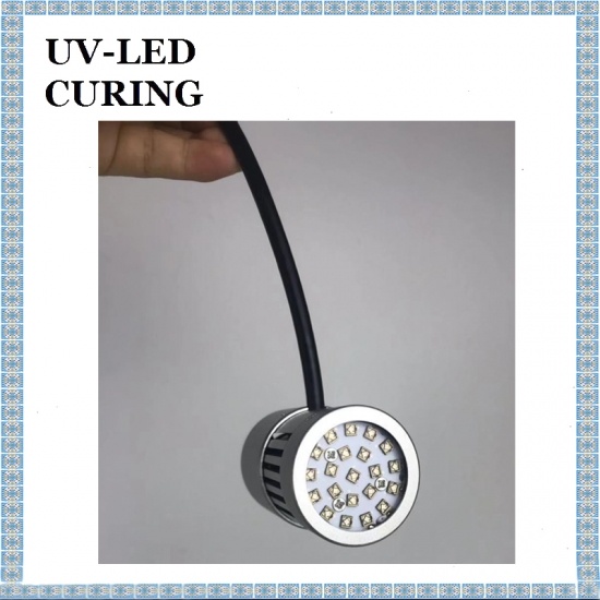 lampe à polymériser à zone UV circulaire 365nm polymériser la colle UV la résine UV la lumière à polymériser UV
