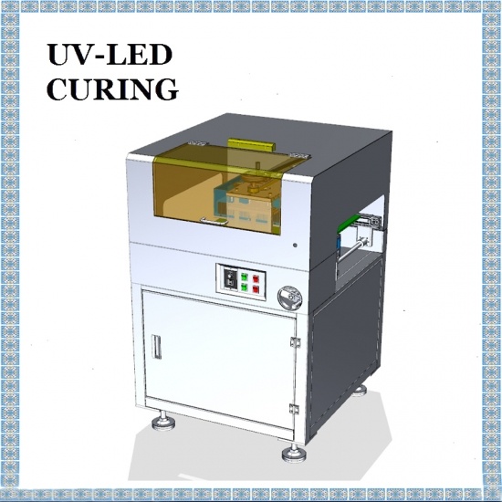 Double Curillage On Line UV Convoyeur d'inspection de la machine à polymériser UV 365nm 