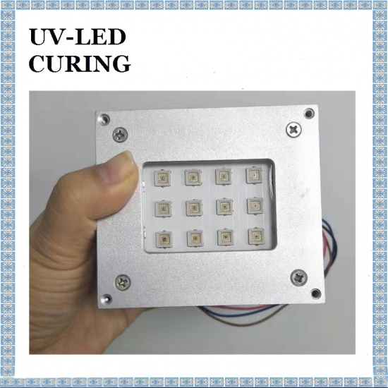 265nm-280nm uvc led module de lampe de stérilisation ultraviolette à ondes courtes uvc tête luminescente 50x34mm