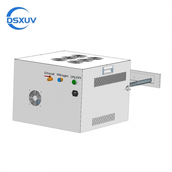 Machine à durcissement UV d'azote automatique complet Séparer le film UV séparé de la semi-conducteur de la plaquette