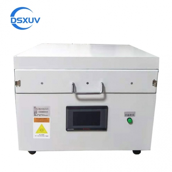 Machine à durcissement UV d'azote automatique complet Séparer le film UV séparé de la semi-conducteur de la plaquette