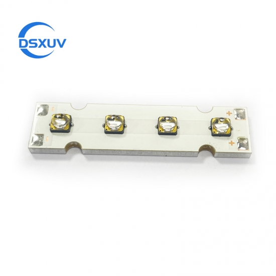 Module LED UV haute puissance 20W 365nm utilisant des perles de lumière LED ultraviolettes CUN6GB1A
