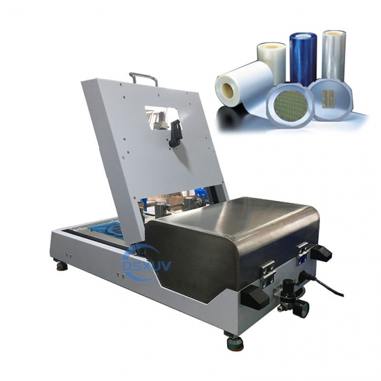 Machine de montage de film de plaquette en plastique sur mesure
